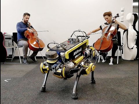 Фото - Видео: четвероногого робота обучили танцам»