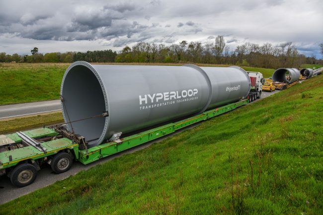 Фото - Во Франции начали строить линию Hyperloop