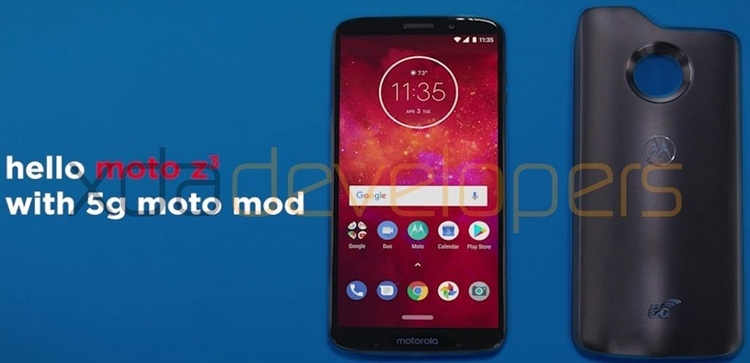 Фото - Новая панель Moto Mods наделит смартфоны Moto поддержкой 5G-связи»