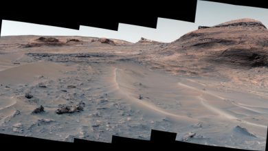 Фото - Марсоход Curiosity добрался до области соляных отложений, где раньше мог быть водоём